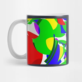 A colorful modern abstract Mug